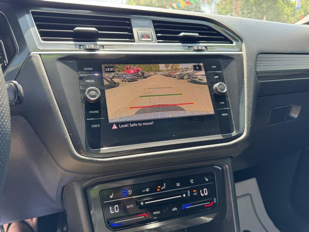 2022 Grey /Black Volkswagen Tiguan (3VV4B7AX9NM) with an 2.0l I-4 DI Dohc T/C 2.0l engine, Automatic transmission, located at 745 East Steele Rd., West Columbia, SC, 29170, (803) 755-9148, 33.927212, -81.148483- Photo#14