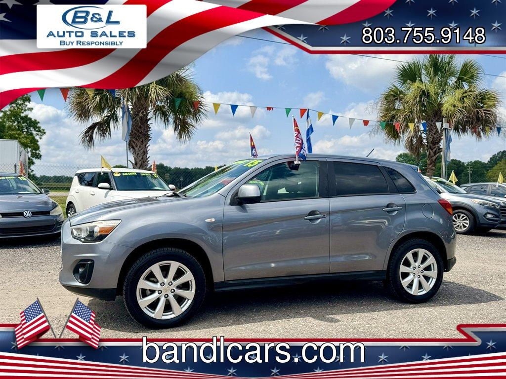 2015 Grey /Black Mitsubishi Outlander Sport (4A4AR3AUXFE) with an 2.0l I-4 MPI Dohc 2.0l engine, Automatic transmission, located at 745 East Steele Rd., West Columbia, SC, 29170, (803) 755-9148, 33.927212, -81.148483- Photo#0