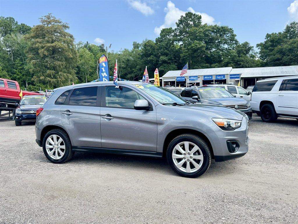 2015 Grey /Black Mitsubishi Outlander Sport (4A4AR3AUXFE) with an 2.0l I-4 MPI Dohc 2.0l engine, Automatic transmission, located at 745 East Steele Rd., West Columbia, SC, 29170, (803) 755-9148, 33.927212, -81.148483- Photo#2