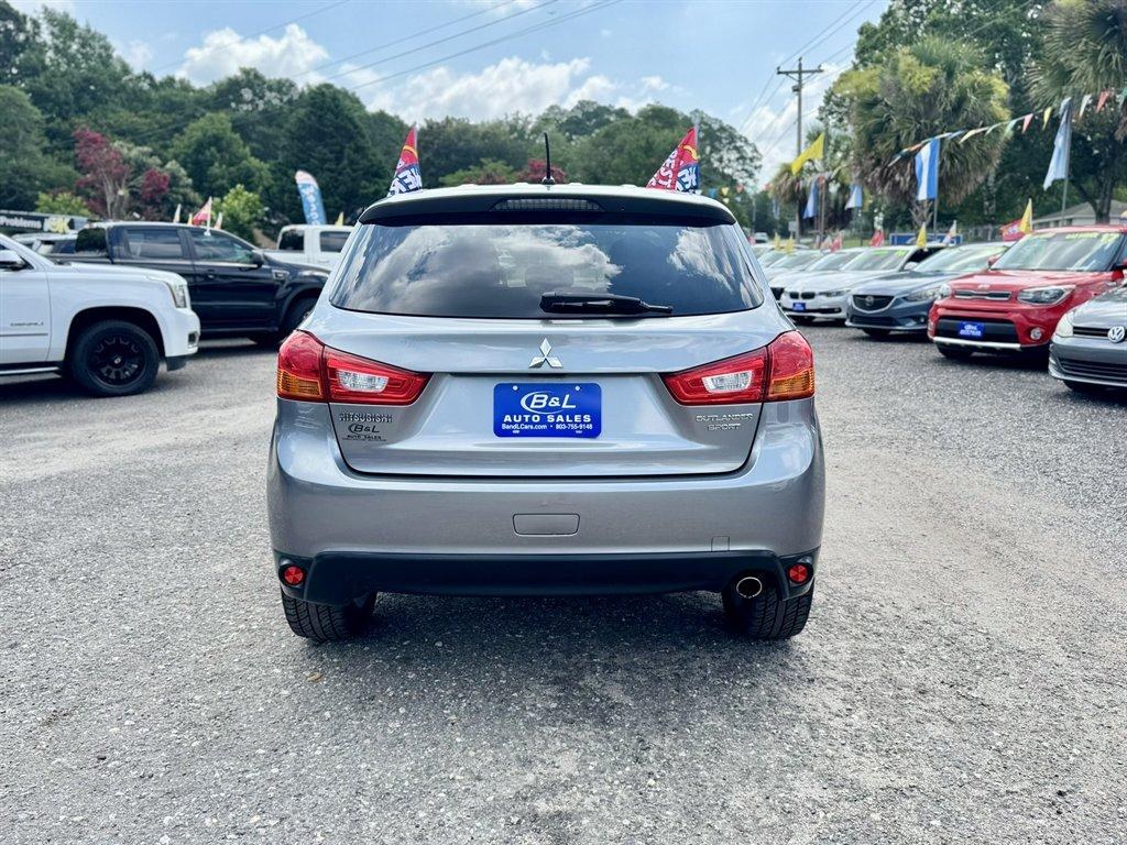 2015 Grey /Black Mitsubishi Outlander Sport (4A4AR3AUXFE) with an 2.0l I-4 MPI Dohc 2.0l engine, Automatic transmission, located at 745 East Steele Rd., West Columbia, SC, 29170, (803) 755-9148, 33.927212, -81.148483- Photo#4
