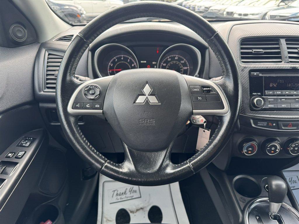 2015 Grey /Black Mitsubishi Outlander Sport (4A4AR3AUXFE) with an 2.0l I-4 MPI Dohc 2.0l engine, Automatic transmission, located at 745 East Steele Rd., West Columbia, SC, 29170, (803) 755-9148, 33.927212, -81.148483- Photo#7