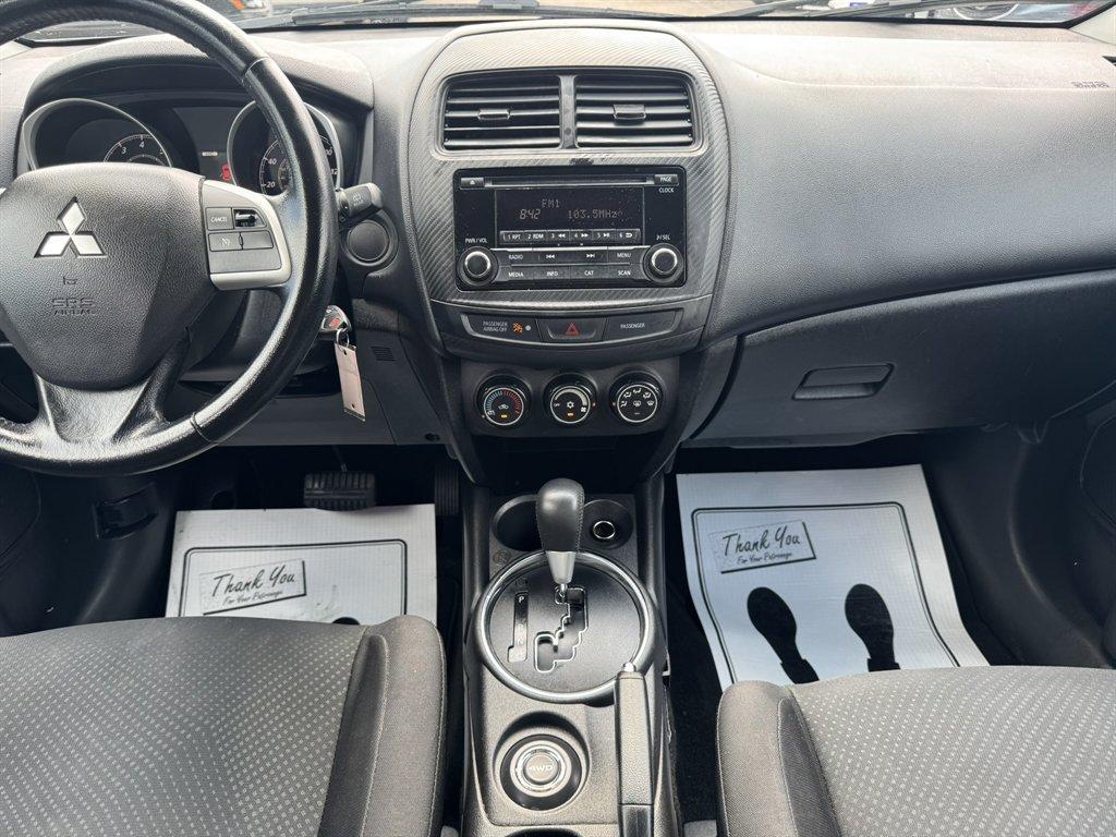 2015 Grey /Black Mitsubishi Outlander Sport (4A4AR3AUXFE) with an 2.0l I-4 MPI Dohc 2.0l engine, Automatic transmission, located at 745 East Steele Rd., West Columbia, SC, 29170, (803) 755-9148, 33.927212, -81.148483- Photo#11