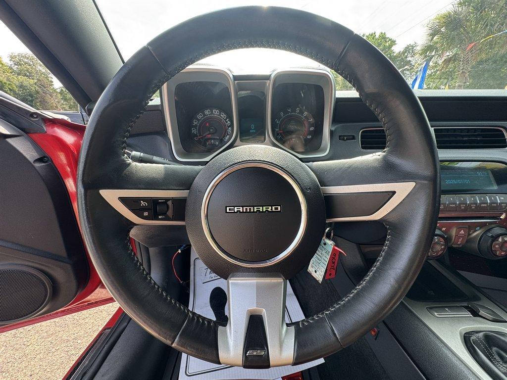 2011 Red /Black Chevrolet Camaro (2G1FS1EW3B9) with an 6.2l V8 SFI OHV HO 6.2l engine, Automatic transmission, located at 745 East Steele Rd., West Columbia, SC, 29170, (803) 755-9148, 33.927212, -81.148483- Photo#8