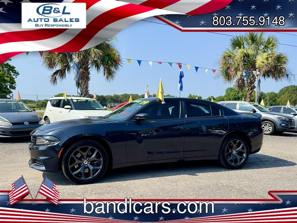 2019 Grey /Black Dodge Charger (2C3CDXATXKH) with an 5.7l V8 MPI Hemi 5.7l engine, Automatic transmission, located at 745 East Steele Rd., West Columbia, SC, 29170, (803) 755-9148, 33.927212, -81.148483- Photo#0