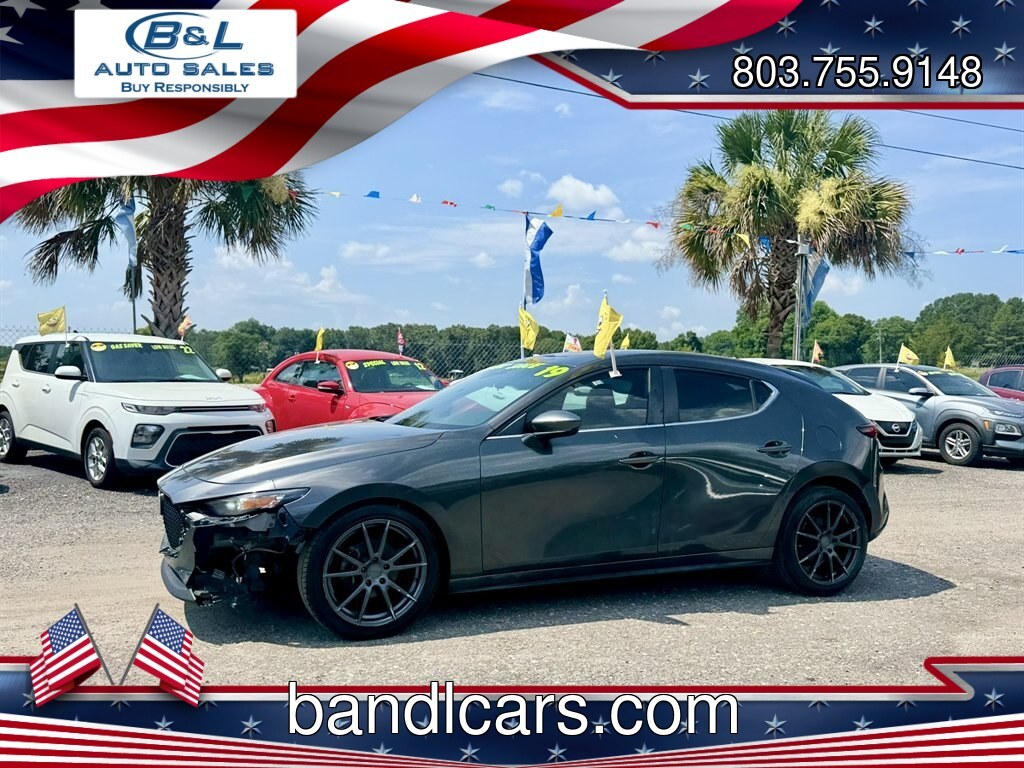 2019 Grey /Red Mazda Mazda3 (JM1BPAMM9K1) with an 2.5l I-4 DI Dohc 2.5l engine, Automatic transmission, located at 745 East Steele Rd., West Columbia, SC, 29170, (803) 755-9148, 33.927212, -81.148483 - AS IS!!!! AS IS!!!! AS IS!!!! CASH CAR- Photo#0