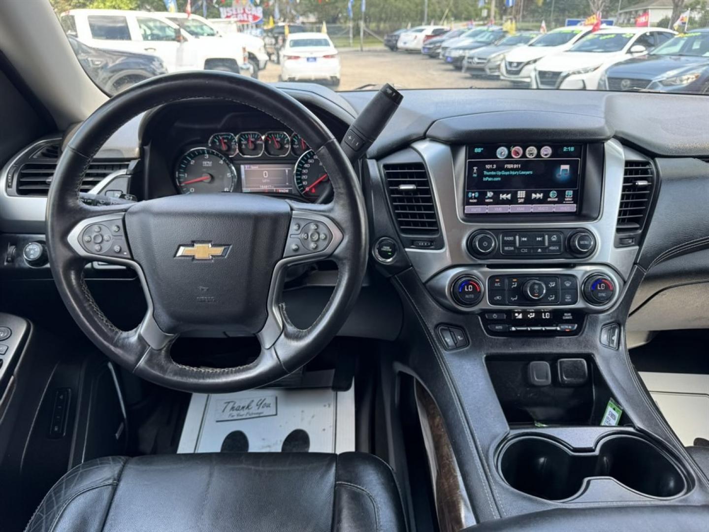 2016 Black /Black Chevrolet Tahoe (1GNSCBKC6GR) with an 5.3l V8 DI VVT Flex 5.3l engine, Automatic transmission, located at 745 East Steele Rd., West Columbia, SC, 29170, (803) 755-9148, 33.927212, -81.148483- Photo#6