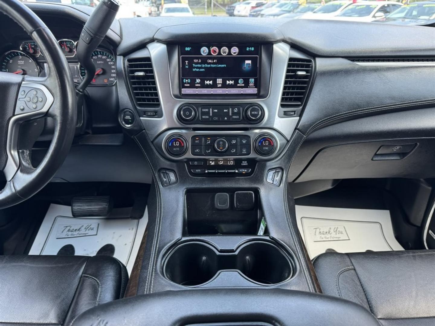 2016 Black /Black Chevrolet Tahoe (1GNSCBKC6GR) with an 5.3l V8 DI VVT Flex 5.3l engine, Automatic transmission, located at 745 East Steele Rd., West Columbia, SC, 29170, (803) 755-9148, 33.927212, -81.148483- Photo#11