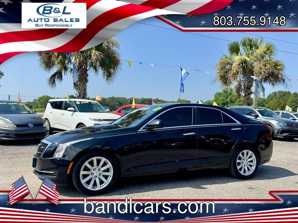 2018 Black /Black Cadillac ATS (1G6AA5RX4J0) with an 2.0l I-4 DI Dohc T/C 2.0l engine, Automatic transmission, located at 745 East Steele Rd., West Columbia, SC, 29170, (803) 755-9148, 33.927212, -81.148483- Photo#0