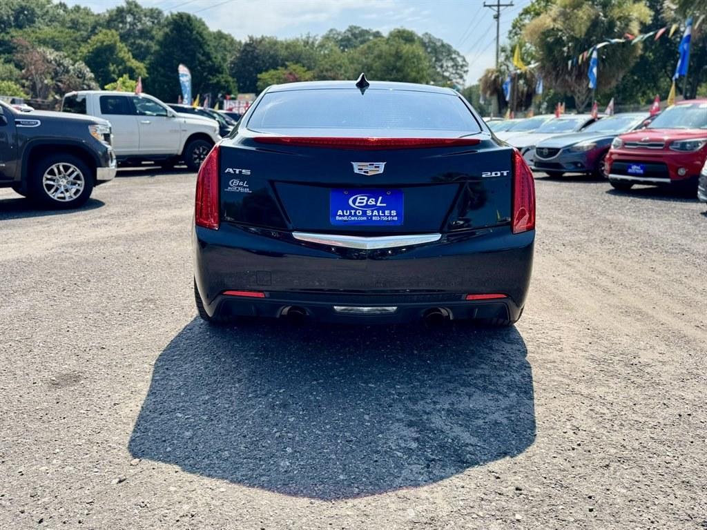 2018 Black /Black Cadillac ATS (1G6AA5RX4J0) with an 2.0l I-4 DI Dohc T/C 2.0l engine, Automatic transmission, located at 745 East Steele Rd., West Columbia, SC, 29170, (803) 755-9148, 33.927212, -81.148483- Photo#4