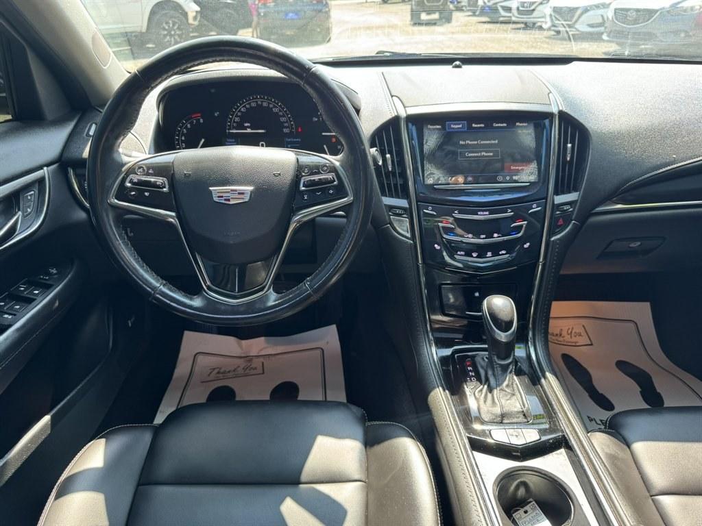 2018 Black /Black Cadillac ATS (1G6AA5RX4J0) with an 2.0l I-4 DI Dohc T/C 2.0l engine, Automatic transmission, located at 745 East Steele Rd., West Columbia, SC, 29170, (803) 755-9148, 33.927212, -81.148483- Photo#6