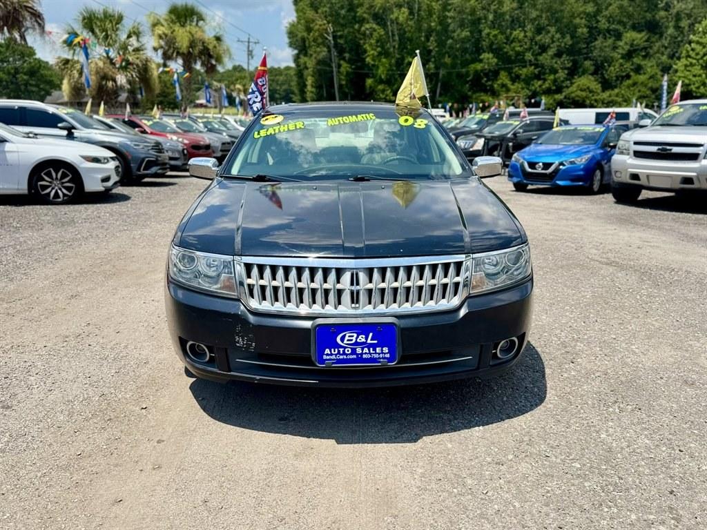 2008 Black /Grey Lincoln MKZ (3LNHM26T78R) with an 3.5l V6 SFI Dohc 24v 3.5l engine, Automatic transmission, located at 745 East Steele Rd., West Columbia, SC, 29170, (803) 755-9148, 33.927212, -81.148483- Photo#1