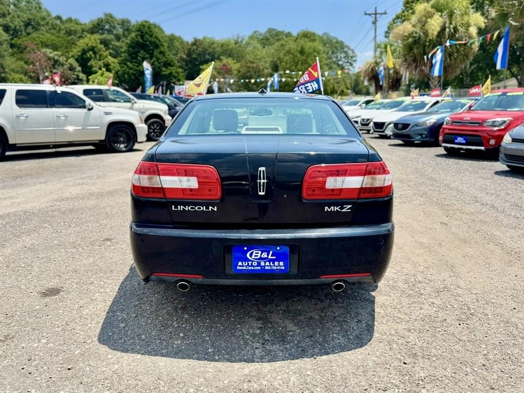 2008 Black /Grey Lincoln MKZ (3LNHM26T78R) with an 3.5l V6 SFI Dohc 24v 3.5l engine, Automatic transmission, located at 745 East Steele Rd., West Columbia, SC, 29170, (803) 755-9148, 33.927212, -81.148483- Photo#4