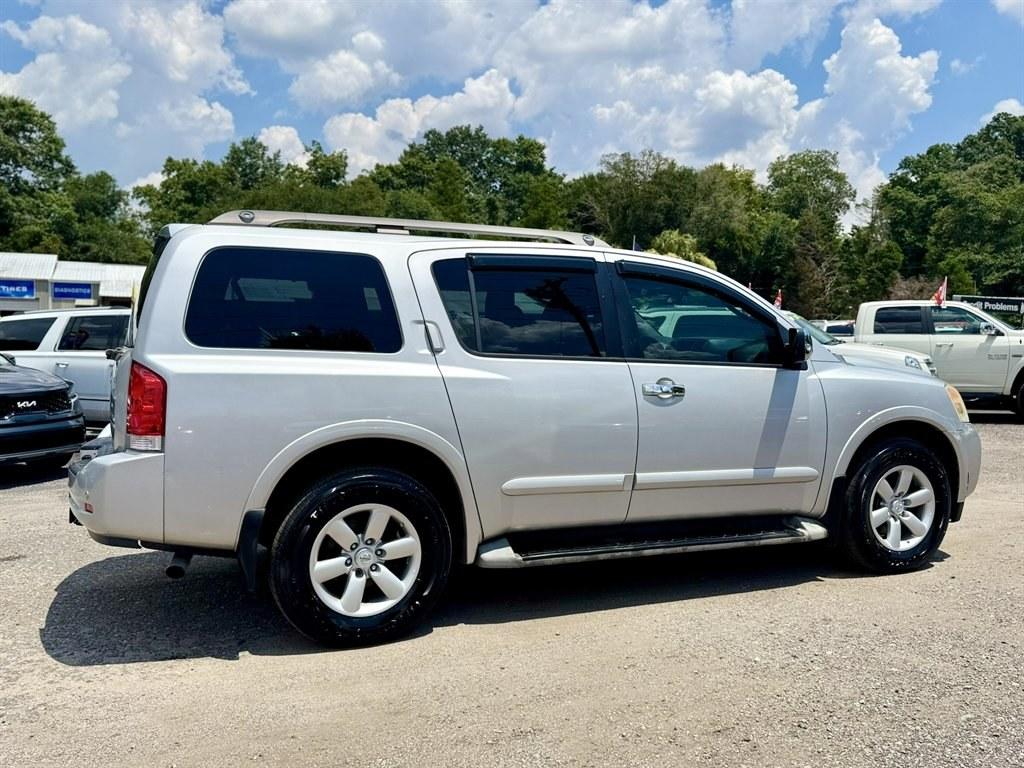 2012 Silver /Black Nissan Armada (5N1AA0NC5CN) with an 5.6l V8 MPI Dohc 5.6l engine, Automatic transmission, located at 745 East Steele Rd., West Columbia, SC, 29170, (803) 755-9148, 33.927212, -81.148483- Photo#3