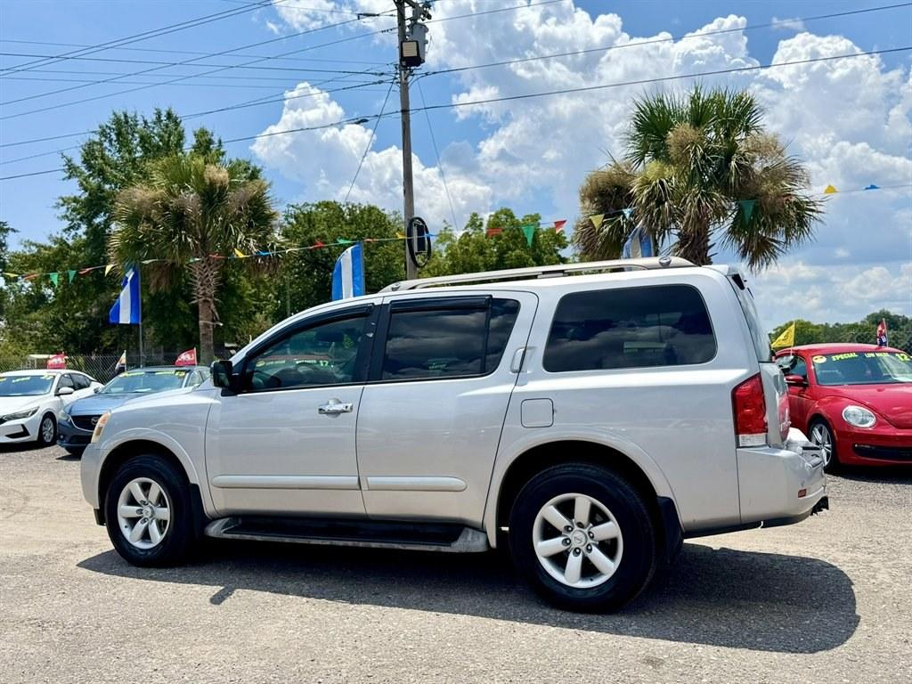 2012 Silver /Black Nissan Armada (5N1AA0NC5CN) with an 5.6l V8 MPI Dohc 5.6l engine, Automatic transmission, located at 745 East Steele Rd., West Columbia, SC, 29170, (803) 755-9148, 33.927212, -81.148483- Photo#5