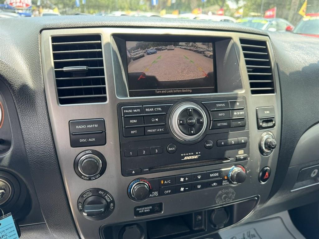 2012 Silver /Black Nissan Armada (5N1AA0NC5CN) with an 5.6l V8 MPI Dohc 5.6l engine, Automatic transmission, located at 745 East Steele Rd., West Columbia, SC, 29170, (803) 755-9148, 33.927212, -81.148483- Photo#12