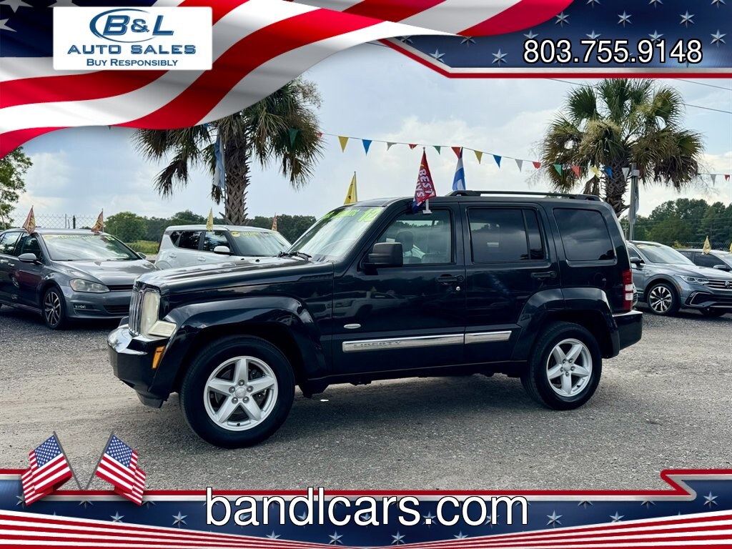 2012 Black /Black Jeep Liberty (1C4PJLAK2CW) with an 3.7l V6 MPI 3.7l engine, Automatic transmission, located at 745 East Steele Rd., West Columbia, SC, 29170, (803) 755-9148, 33.927212, -81.148483- Photo#0