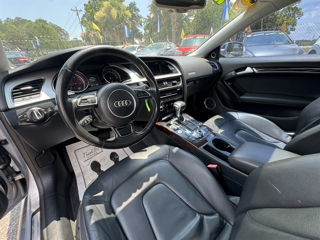 2016 Grey /Black Audi A5 (WAUM2AFR9GA) with an 2.0l I-4 DI Dohc Flex T/C engine, Automatic transmission, located at 745 East Steele Rd., West Columbia, SC, 29170, (803) 755-9148, 33.927212, -81.148483- Photo#6