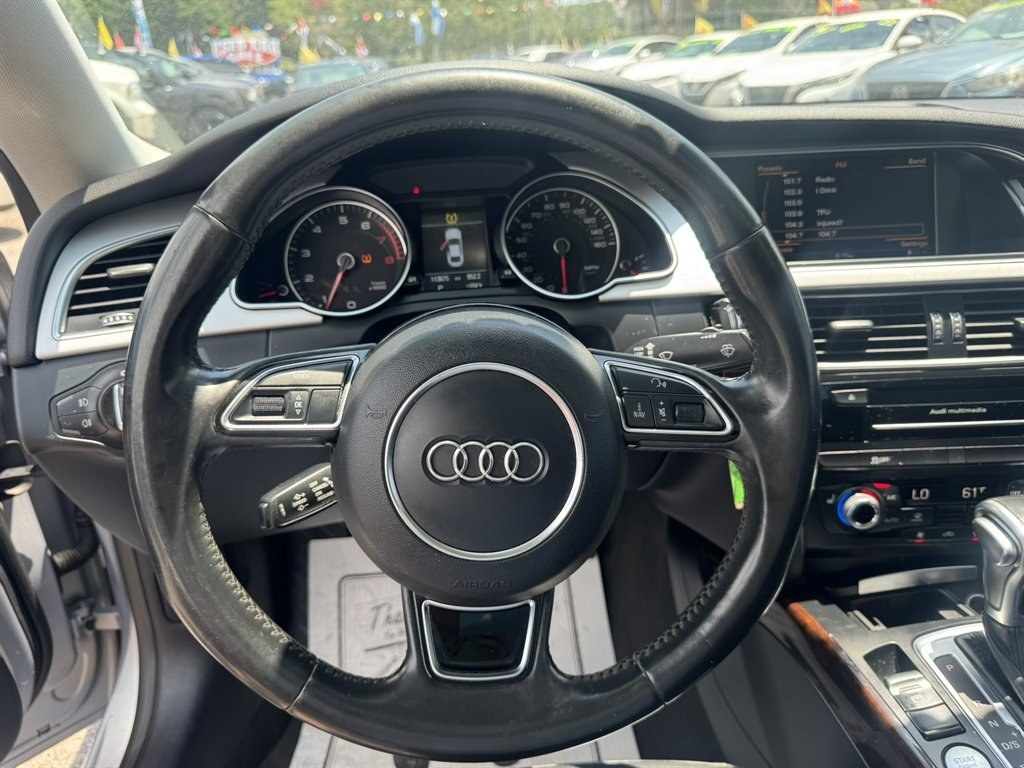 2016 Grey /Black Audi A5 (WAUM2AFR9GA) with an 2.0l I-4 DI Dohc Flex T/C engine, Automatic transmission, located at 745 East Steele Rd., West Columbia, SC, 29170, (803) 755-9148, 33.927212, -81.148483- Photo#7