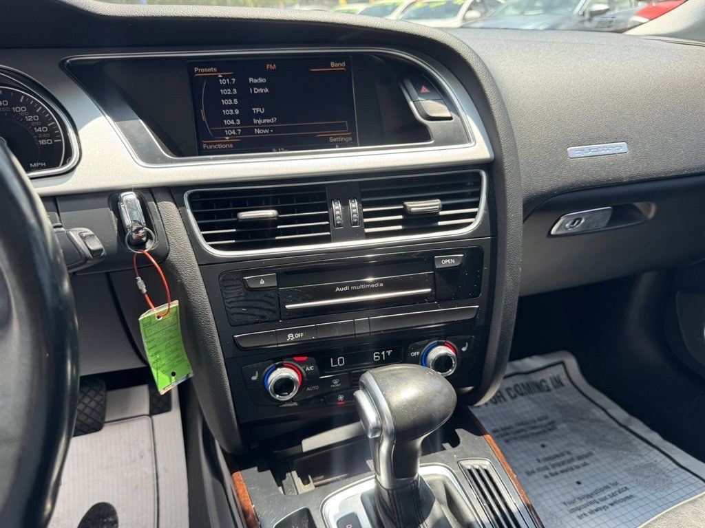 2016 Grey /Black Audi A5 (WAUM2AFR9GA) with an 2.0l I-4 DI Dohc Flex T/C engine, Automatic transmission, located at 745 East Steele Rd., West Columbia, SC, 29170, (803) 755-9148, 33.927212, -81.148483- Photo#11