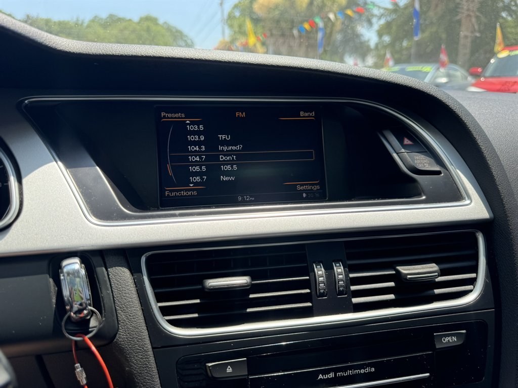 2016 Grey /Black Audi A5 (WAUM2AFR9GA) with an 2.0l I-4 DI Dohc Flex T/C engine, Automatic transmission, located at 745 East Steele Rd., West Columbia, SC, 29170, (803) 755-9148, 33.927212, -81.148483- Photo#13