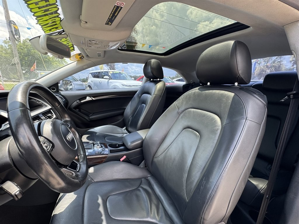 2016 Grey /Black Audi A5 (WAUM2AFR9GA) with an 2.0l I-4 DI Dohc Flex T/C engine, Automatic transmission, located at 745 East Steele Rd., West Columbia, SC, 29170, (803) 755-9148, 33.927212, -81.148483- Photo#20
