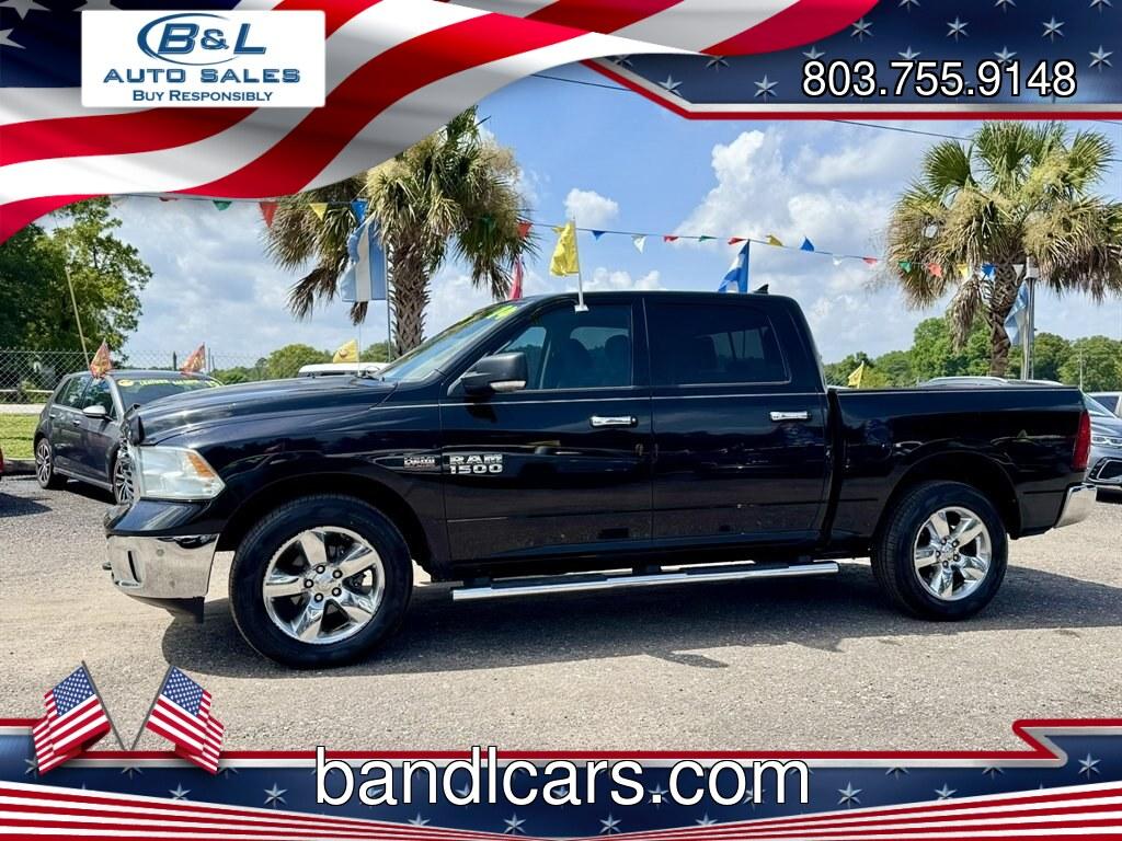 2014 Black /Grey Ram 1500 (1C6RR7LT0ES) with an 5.7l V8 Smpi Hemi 5.7l engine, located at 745 East Steele Rd., West Columbia, SC, 29170, (803) 755-9148, 33.927212, -81.148483- Photo#0