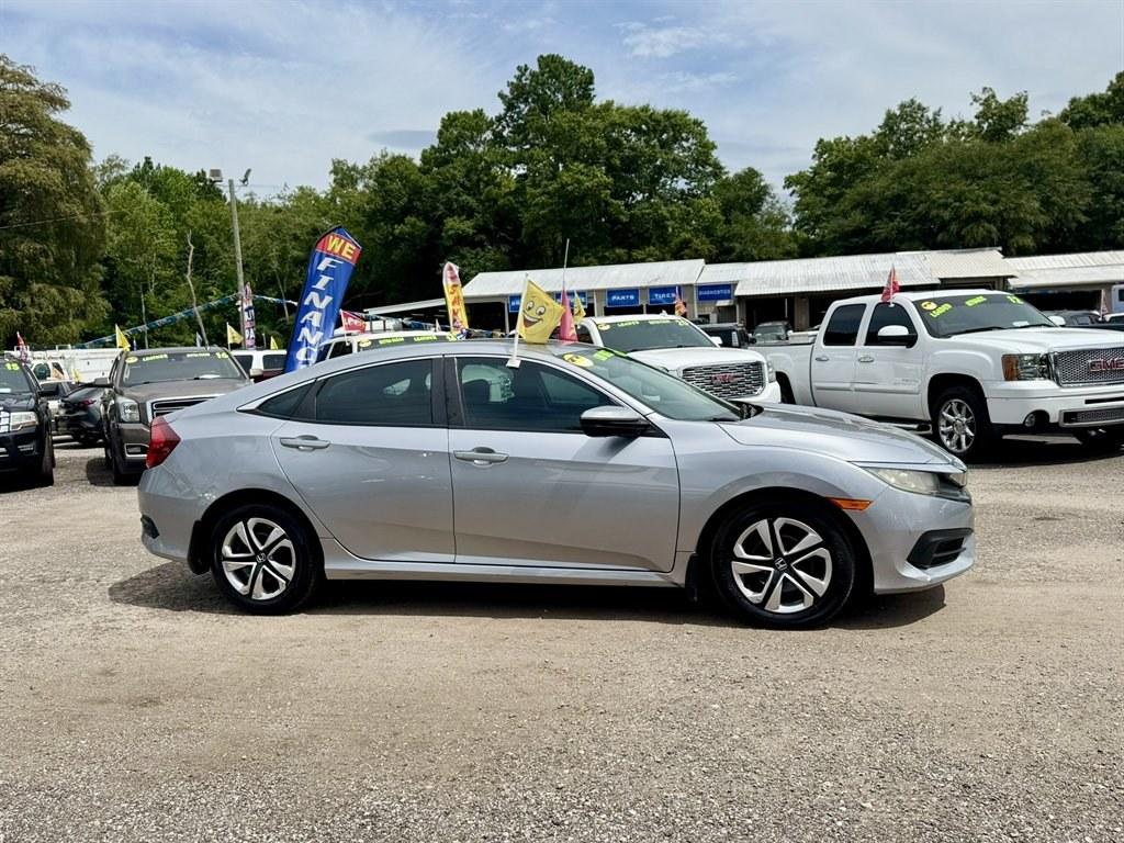 2016 Silver /Black Honda Civic (2HGFC2F50GH) with an 2.0l I-4 MPI Dohc 2.0l engine, Automatic transmission, located at 745 East Steele Rd., West Columbia, SC, 29170, (803) 755-9148, 33.927212, -81.148483- Photo#2