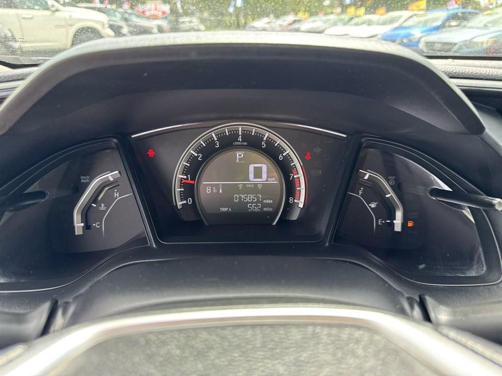 2016 Silver /Black Honda Civic (2HGFC2F50GH) with an 2.0l I-4 MPI Dohc 2.0l engine, Automatic transmission, located at 745 East Steele Rd., West Columbia, SC, 29170, (803) 755-9148, 33.927212, -81.148483- Photo#10
