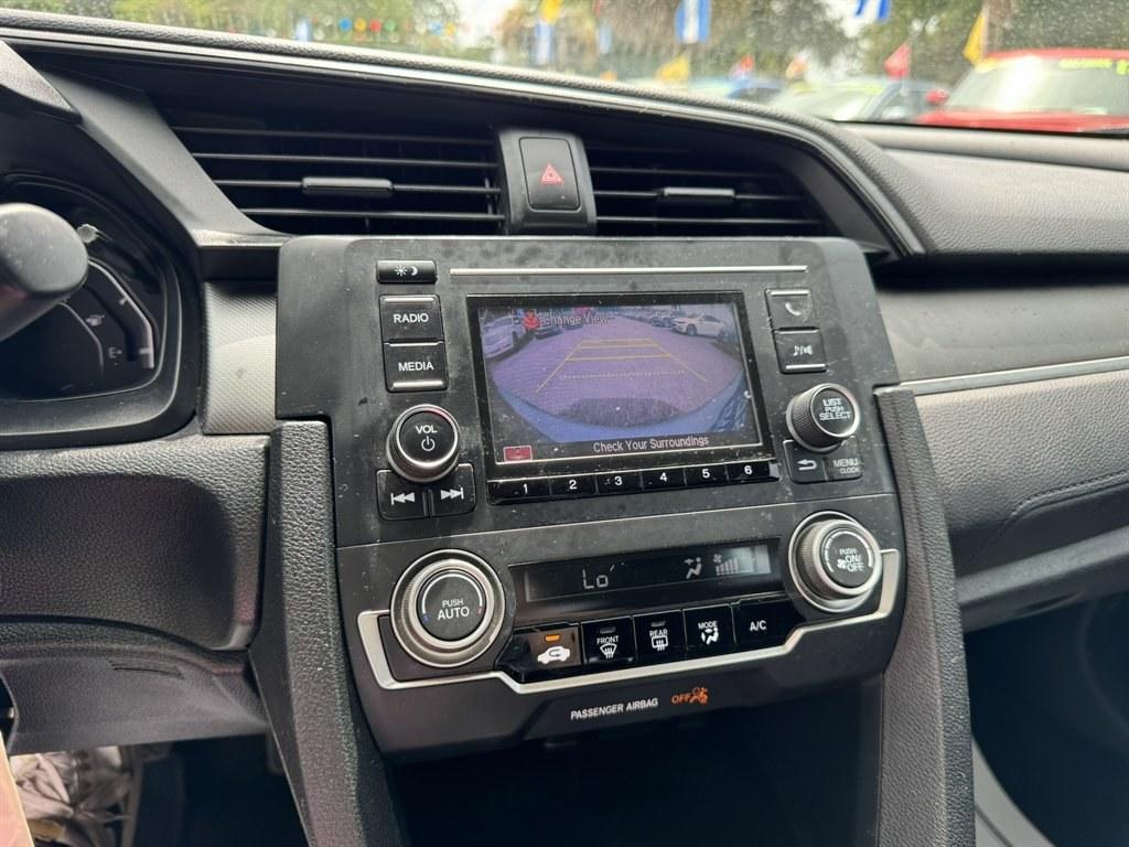 2016 Silver /Black Honda Civic (2HGFC2F50GH) with an 2.0l I-4 MPI Dohc 2.0l engine, Automatic transmission, located at 745 East Steele Rd., West Columbia, SC, 29170, (803) 755-9148, 33.927212, -81.148483- Photo#13