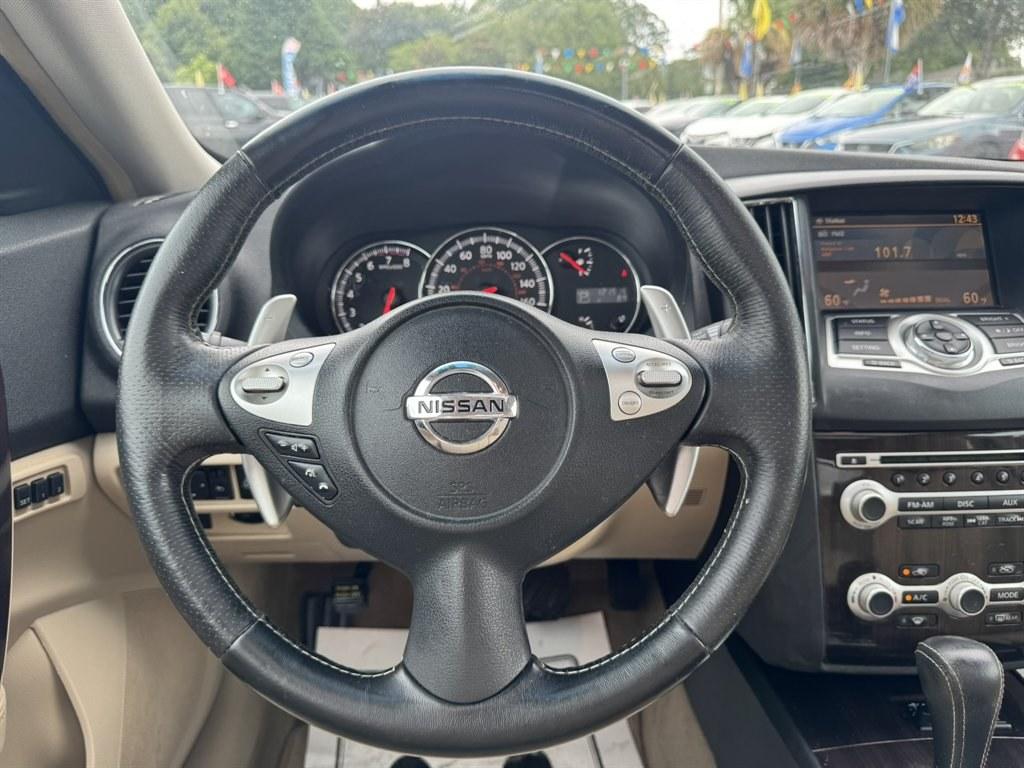 2014 Blue /Tan Nissan Maxima (1N4AA5AP7EC) with an 3.5l V6 Smpi Dohc Cvtcs 3 engine, Automatic transmission, located at 745 East Steele Rd., West Columbia, SC, 29170, (803) 755-9148, 33.927212, -81.148483- Photo#7