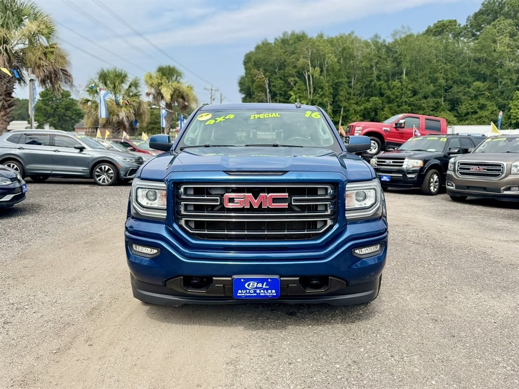 2016 Blue /Grey GMC Sierra 1500 (1GTV2LEC8GZ) with an 5.3l V8 DI VVT Flex 5.3l engine, Automatic transmission, located at 745 East Steele Rd., West Columbia, SC, 29170, (803) 755-9148, 33.927212, -81.148483- Photo#1