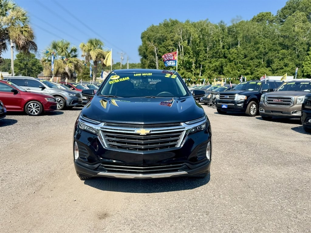 2022 Black /Black Chevrolet Equinox (3GNAXKEV7NL) with an 1.5l I-4 DI Dohc T/C 1.5l engine, Automatic transmission, located at 745 East Steele Rd., West Columbia, SC, 29170, (803) 755-9148, 33.927212, -81.148483- Photo#1