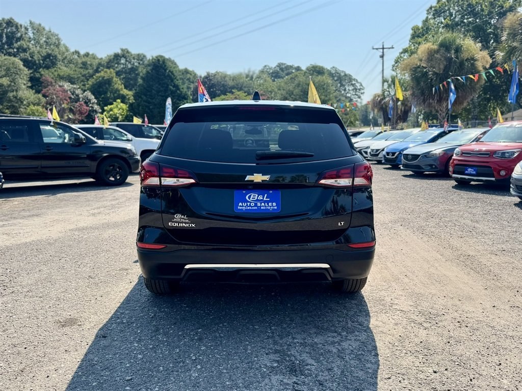 2022 Black /Black Chevrolet Equinox (3GNAXKEV7NL) with an 1.5l I-4 DI Dohc T/C 1.5l engine, Automatic transmission, located at 745 East Steele Rd., West Columbia, SC, 29170, (803) 755-9148, 33.927212, -81.148483- Photo#4