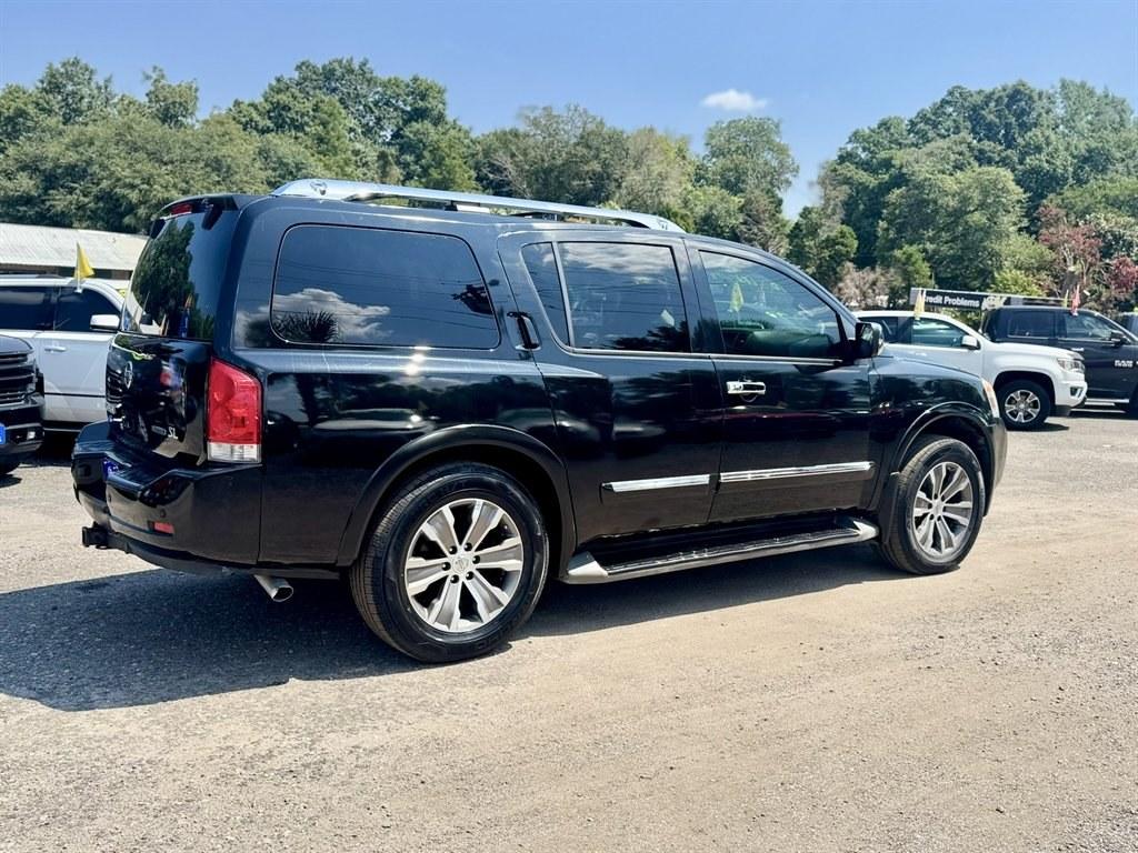 2015 Black /Black Nissan Armada (5N1BA0NC6FN) with an 5.6l V8 MPI Dohc Flex 5.6 engine, Automatic transmission, located at 745 East Steele Rd., West Columbia, SC, 29170, (803) 755-9148, 33.927212, -81.148483- Photo#3