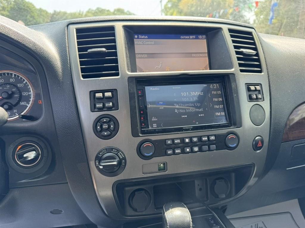 2015 Black /Black Nissan Armada (5N1BA0NC6FN) with an 5.6l V8 MPI Dohc Flex 5.6 engine, Automatic transmission, located at 745 East Steele Rd., West Columbia, SC, 29170, (803) 755-9148, 33.927212, -81.148483- Photo#12