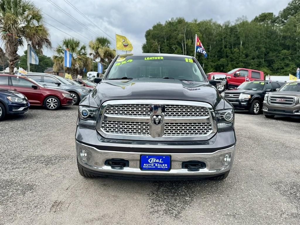 2018 Grey /Black Ram 1500 (1C6RR7NM1JS) with an 3.0l V6 DI Dohc Tdsl 3.0l engine, Automatic transmission, located at 745 East Steele Rd., West Columbia, SC, 29170, (803) 755-9148, 33.927212, -81.148483- Photo#1