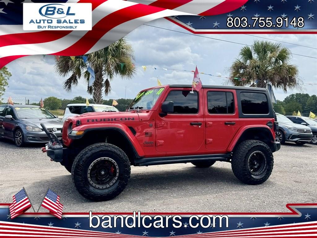 2018 Red /Black Jeep ALL-NEW Wrangler (1C4HJXFGXJW) with an 3.6l V6 MPI Dohc 3.6l engine, Automatic transmission, located at 745 East Steele Rd., West Columbia, SC, 29170, (803) 755-9148, 33.927212, -81.148483- Photo#0