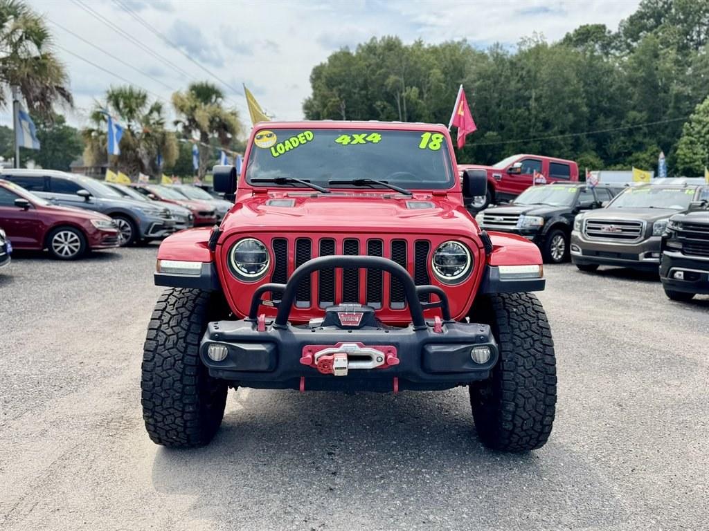 2018 Red /Black Jeep ALL-NEW Wrangler (1C4HJXFGXJW) with an 3.6l V6 MPI Dohc 3.6l engine, Automatic transmission, located at 745 East Steele Rd., West Columbia, SC, 29170, (803) 755-9148, 33.927212, -81.148483- Photo#1