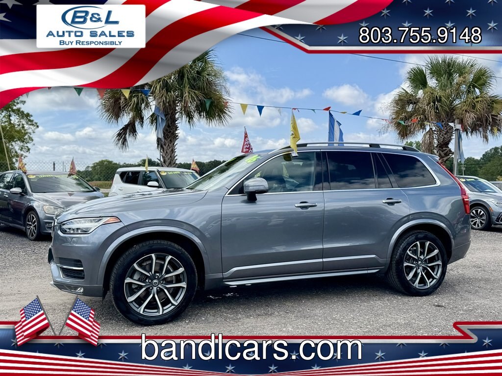 2016 Grey /Black Volvo XC90 (YV4A22PK6G1) with an 2.0l I-4 DI Dohc T/C 2.0l engine, Automatic transmission, located at 745 East Steele Rd., West Columbia, SC, 29170, (803) 755-9148, 33.927212, -81.148483- Photo#0
