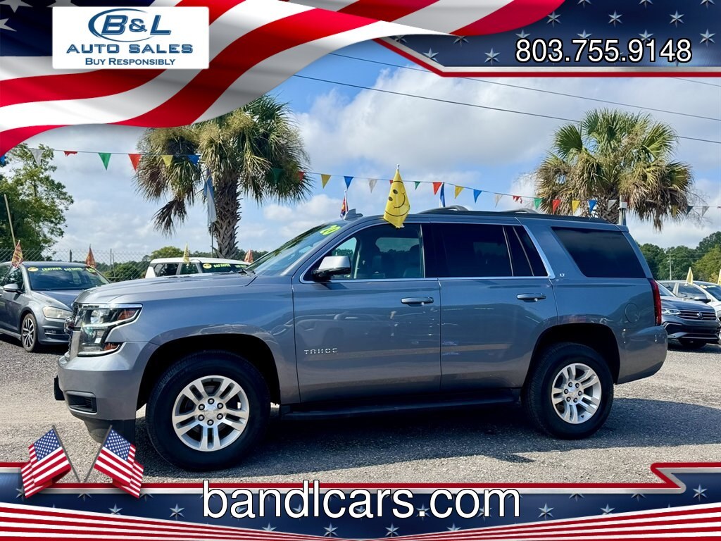 2020 Grey Chevrolet Tahoe (1GNSKBKC1LR) with an 5.3l V8 DI VVT Flex 5.3l engine, located at 745 East Steele Rd., West Columbia, SC, 29170, (803) 755-9148, 33.927212, -81.148483- Photo#0