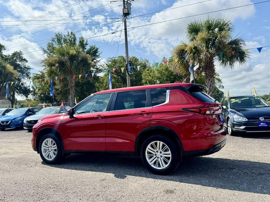 2023 Red /Black Mitsubishi Outlander (JA4J3TA86PZ) with an 2.5l I-4 DI Dohc 2.5l engine, Automatic transmission, located at 745 East Steele Rd., West Columbia, SC, 29170, (803) 755-9148, 33.927212, -81.148483- Photo#5