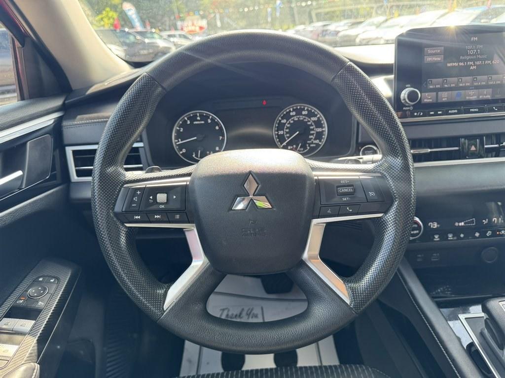 2023 Red /Black Mitsubishi Outlander (JA4J3TA86PZ) with an 2.5l I-4 DI Dohc 2.5l engine, Automatic transmission, located at 745 East Steele Rd., West Columbia, SC, 29170, (803) 755-9148, 33.927212, -81.148483- Photo#7