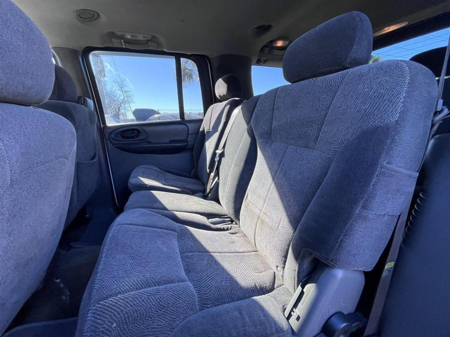 2003 White /Grey Chevrolet Trailblazer (1GNES16S036) with an 4.2l I-6 MPI Dohc 4.2l engine, Automatic transmission, located at 745 East Steele Rd., West Columbia, SC, 29170, (803) 755-9148, 33.927212, -81.148483 - Special Internet Price! 2003 Chevrolet Trailblazer with AM/FM stereo, Cruise control, Keyless entry, Air conditioning, Cloth interior, Powered windows, Powered door locks, Plus more! - Photo#17