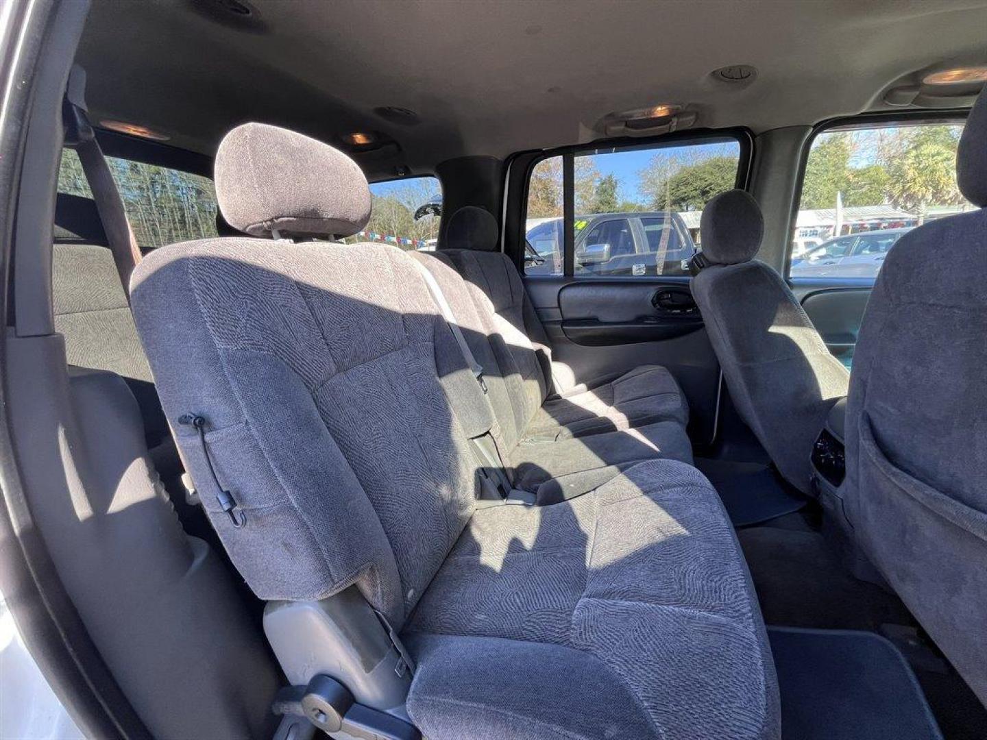 2003 White /Grey Chevrolet Trailblazer (1GNES16S036) with an 4.2l I-6 MPI Dohc 4.2l engine, Automatic transmission, located at 745 East Steele Rd., West Columbia, SC, 29170, (803) 755-9148, 33.927212, -81.148483 - Special Internet Price! 2003 Chevrolet Trailblazer with AM/FM stereo, Cruise control, Keyless entry, Air conditioning, Cloth interior, Powered windows, Powered door locks, Plus more! - Photo#20