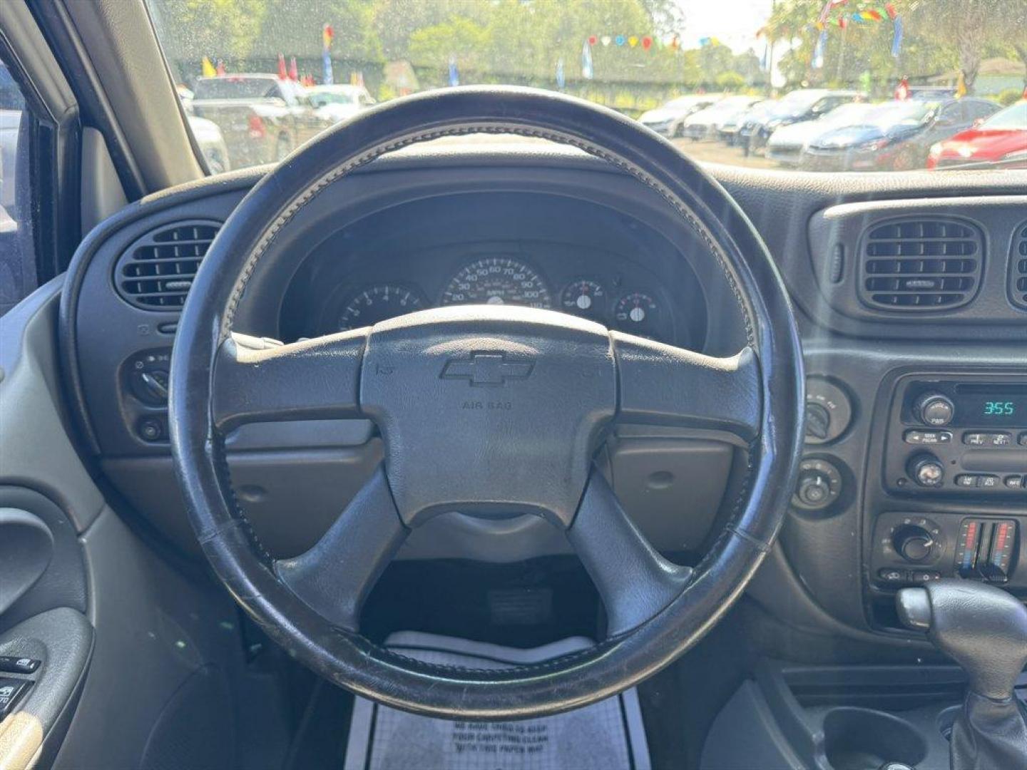 2003 Black /Grey Chevrolet Trailblazer (1GNET16SX36) with an 4.2l I-6 MPI Dohc 4.2l engine, Automatic transmission, located at 745 East Steele Rd., West Columbia, SC, 29170, (803) 755-9148, 33.927212, -81.148483 - Special Internet Price! 2003 Chevrolet Trailblazer with AM/FM radio, Cloth interior, 3rd row seating, Powered driver seat, Powered windows, Powered door locks, Plus more! - Photo#7