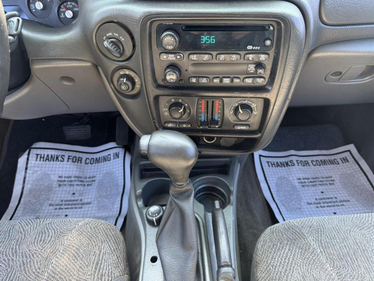 2003 Black /Grey Chevrolet Trailblazer (1GNET16SX36) with an 4.2l I-6 MPI Dohc 4.2l engine, Automatic transmission, located at 745 East Steele Rd., West Columbia, SC, 29170, (803) 755-9148, 33.927212, -81.148483 - Special Internet Price! 2003 Chevrolet Trailblazer with AM/FM radio, Cloth interior, 3rd row seating, Powered driver seat, Powered windows, Powered door locks, Plus more! - Photo#10