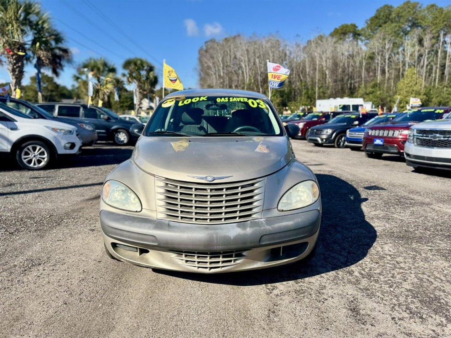 2003 Gold /Beige Chrysler PT Cruiser Base (3C4FY48B13T) with an 2.4l I-4 MPI 2.4l engine, Auto transmission, located at 745 East Steele Rd., West Columbia, SC, 29170, (803) 755-9148, 33.927212, -81.148483 - Special Internet Price! 2003 Chrysler PT Cruiser - Photo#1