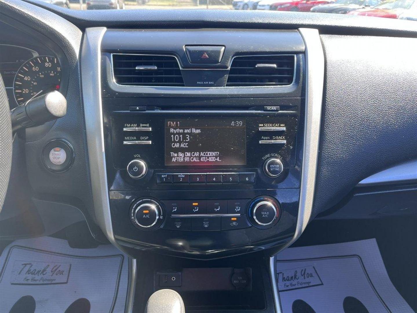 2015 Black /White Nissan Altima (1N4AL3APXFC) with an 2.5l I-4 Smpi Dohc Cvtcs engine, Automatic transmission, located at 745 East Steele Rd., West Columbia, SC, 29170, (803) 755-9148, 33.927212, -81.148483 - Special Internet Price! 2015 Nissan Altima with AM/FM radio, Backup camera, Cruise control, Cloth interior, Push to start, Keyless entry, Powered windows, Powered door locks, Plus more! - Photo#12
