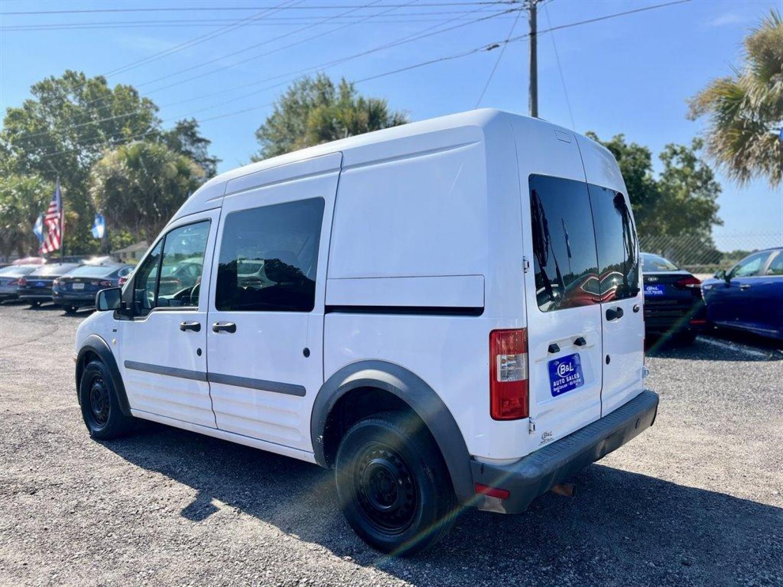 2010 White /Black Ford Transit Connect (NM0LS6AN9AT) with an 2.0l I-4 Smpi Dohc 2.0l engine, Automatic transmission, located at 745 East Steele Rd., West Columbia, SC, 29170, (803) 755-9148, 33.927212, -81.148483 - Special Internet Price! 2010 Ford Transit Connect with AM/FM stereo, Cloth front bucket seats, Air conditioning, Dual sliding side doors, 180 degree swing open rear cargo doors, Cargo area vinyl floor covering, AdvanceTrac w/Roll Stability Control (RSC), Plus more! - Photo #1